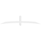 Ekena Millwork Bellingham Architectural Grade PVC Gable Bracket, 96"W x 20"H x 2"D x 4"F, 5/12 Pitch GBP096X20X0204BEL00 - alternate 4